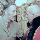 Peter Cushing and Telly Savalas in a heated Horror Express moment.